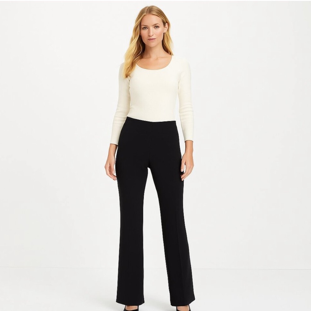 White House Black Market Black Bootcut  Pants